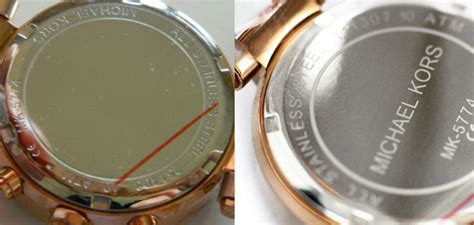 fake and real michael kors watch|how to authenticate michael kors.